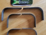 104069 body stiffeners for 1/8th scale CARBON (XCE104069)