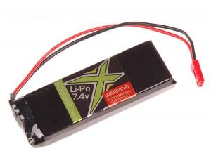 DISCONTINUED 105001 Battery receiver-pack Lipo 1/8 & 1/10 GP (1300-7.4V) (XCE105001-DISCONTINUED)