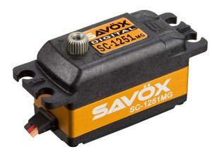 SAVSC1251MG LOW PROFILE DIGITAL SERVO .09/125 @ 6.0V (SAVSC-1251MG)