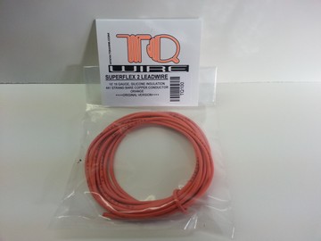 100 Superflex Leadwire 18ga. 10' Orange -TQ100 (TQ100)
