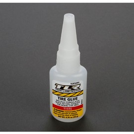 76001 Tire Glue, Thin, can be used for gluing slot car magnets (TLR76001)