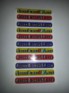 SWRACRCOLOR10 ACORN RACING USA STICKERS (10)