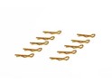 301002 Small Body Clip 1/10 - Gold (10)