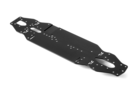 301140 4'16 ALU CHASSIS 2.0MM - SWISS 7075 T6 BLACK