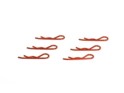 304007 Body Clip 1/8 - Metallic Red (6)