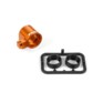 335723-O ALU FRONT MIDDLE SHAFT HOLDER - ORANGE - SET