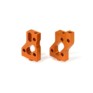 336232-O ALU RADIO PLATE MOUNTS (L+R) - SWISS 7075 T6 - ORANGE