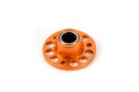 345530-O ALU DRIVE FLANGE WITH ONE-WAY BEARING Orange - SWISS 7075 T6