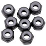 870002 1up Racing 7075 Aluminum Locknuts - M3 Black