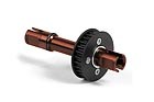 335180 XRAY NT1 SUPER-LIGHT SOLID AXLE SET - HUDY SPRING STEEL™