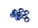 69250 Hiro Seiko 3mm Alloy Countersunk Washer Y-BLUE (10)