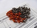 69960 X1 15"Titanium & Aluminum Hex Socket Screw Tit & Orange