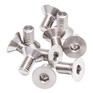 730006 1up Racing Pro Duty Titanium Screws (10pc) 3x6 Flat Head