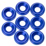 820109 1up Racing 7075 LowPro Countersunk Washers - M3 DARK BLUE