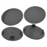 DER-DOS-MP Snap-In Mud Plugs for Speedway Wheels (Black)