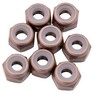 870902 1up Racing 7075 Aluminum Locknuts - M3 Gun Metal