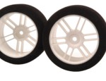 101500 1/10 26mm FR white wheel 32sh Italian foam (XCE101500)