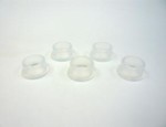 103041 Exhaust seals / gaskets (5) CLEAR MEGA . PICCO .21