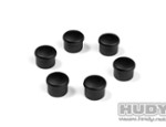 195058-K Cap for 18mm Handle - Black (6) (HUD195058-K)