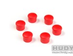 195058-R Cap for 18mm Handle - Red (6) (HUD195058-R)