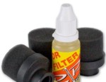 30008 On Road Sponge Air Filter Set for .21 (3pc filters & oil 20ml) - New (NOV30008)