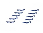301008 Small Body Clip 1/10 - Metallic Blue (10)