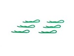 304006 Body Clip 1/8 - Metallic Green (6)