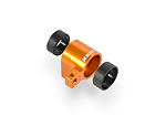 335722-O Alu Front Middle Shaft Holder - Orange - Set