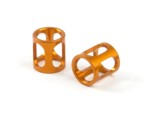 335731-O ALU LIGHTWEIGHT LOCATING COLLAR (2) ORANGE