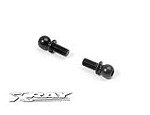362650 Threaded 4.9mm ball end with 6mm thread length for connection to molded ball joints. Set of 2.