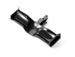 371202 X1 Composite Front Wing – Black - ETS Approved
