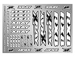 397360 XRAY RX8 Sticker for Body - White (XRA397360)