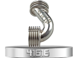 41616 Medium polished conical manifold 2,1cc engines On-Road.
