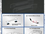 60401-3 Body Stiffener (2pcs /1set) (3set) 1/8 SCALE (TIT60401-3)