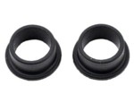 7115 Picco .21 MANIFOLD SILIC.RUBBER TORQUE/BOOST.21 BLACK (2PCS) (PIC7115)