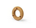 338575 NT1 CNC-machined yellow clutch shoe for XCA clutch