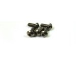 69679 Titanium Hex Button M3x6 (5pcs)