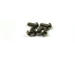 69679 Titanium Hex Button M3x6 (5pcs) (HS69679)