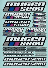 P0402 Mugen Seiki Decal Sheet Large (MUGP0402)
