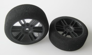 101539 1/10 30mm RR black carbon 35sh Italian Foam (XCE101539)
