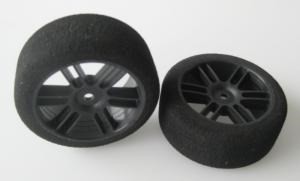 101534 1/10 26mm FRONT Black carbon 37sh Italian Foam (XCE101534)