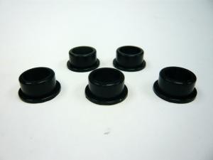 103042 Exhaust seals / gaskets (5) BLACK MEGA . PICCO .21 (XCE103042)