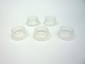 103047 Exhaust seals / gaskets (5) CLEAR NOVA ROSSI / MAX .21 (XCE103047)