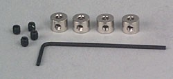 138 Dura-Collars for axles 3/32" (4) (DUB138)
