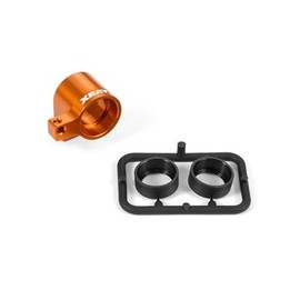 335723-O ALU FRONT MIDDLE SHAFT HOLDER - ORANGE - SET (XRA335723-O)
