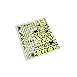 397315 XRAY STICKER FOR BODY - NEON YELLOW (XRA397315)