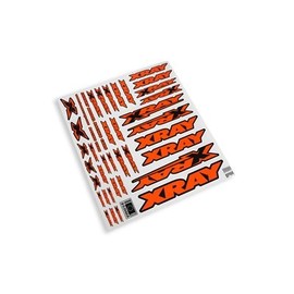 397316 XRAY STICKER FOR BODY - NEON ORANGE (XRA397316)