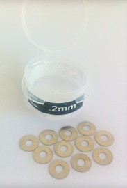 505 SUSP SHIMS 3MM I.D. X 7.5MM O.D. X .2 (GRC505)