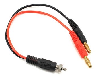 5240 ProTek RC Glow Ignitor Charge Lead (Ignitor Connector to 4mm Bullet Connector) (PTK-5240)