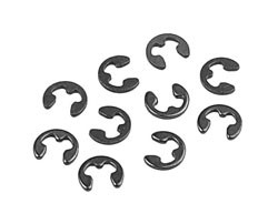 965040 4mm dia. E-clip. Set of (10) (XRA965040)